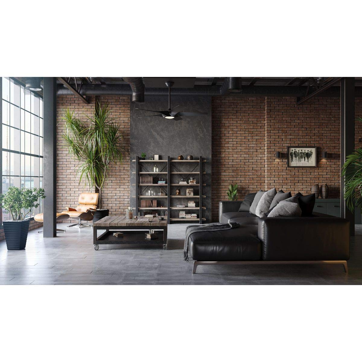 Progress Lighting Cylinder Collection Modern Outdoor Ceiling Light 5in Black Aluminum P5774-31