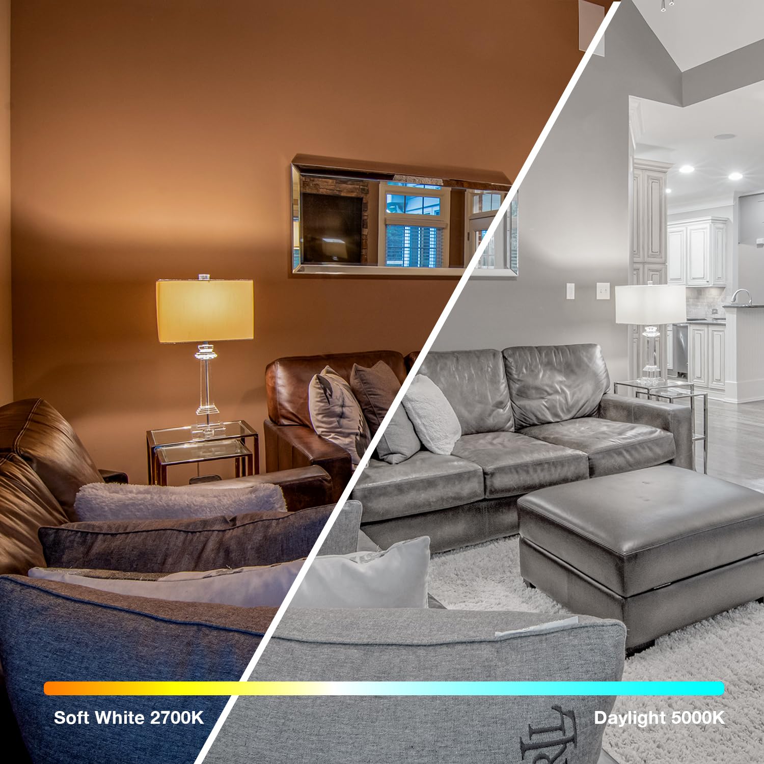 Daybetter 10 Pack Led Lights, Vintage Led Edison Bulbs 60 Watt Equivalent, St58 Antique Led Filament Light Bulbs, E26 Dimmable Led Bulb With Natrue White 5000K, Brightness 8W, 800Lm, Clear Glass