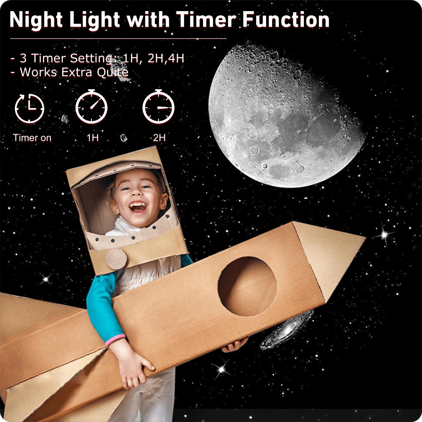 Galaxy Projector, 13 In 1 Home Planetarium Galaxy Projector For Bedroom, Star Projector Galaxy Light With Timer, Adjustable Focu