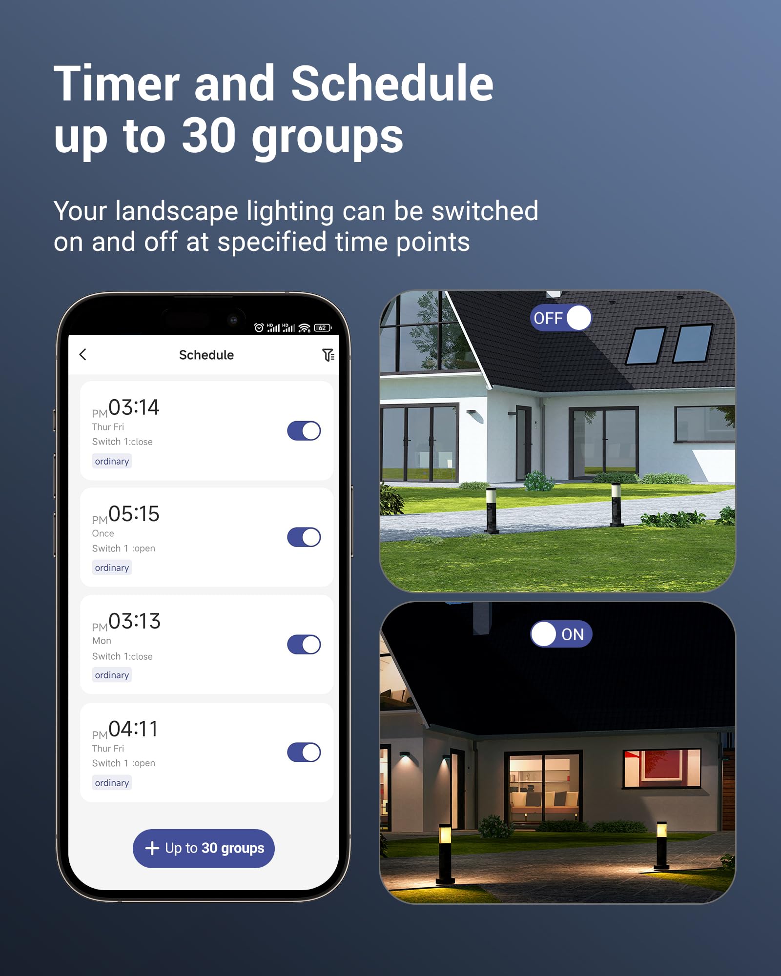 Dewenwils 300W Smart Low Voltage Transformer, Compatible With Alexa And Google Home, 120V Ac To 12V Ac For Led Landscape Lights,