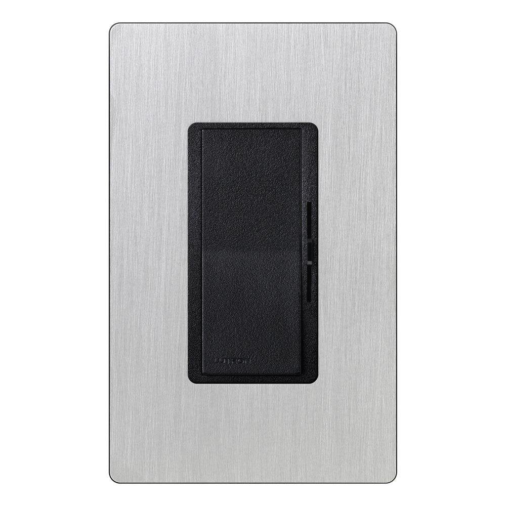 Lutron Electronics DV-600PHW-BLSS Single Pole Incandescent Dimmer, 600-watt, Black