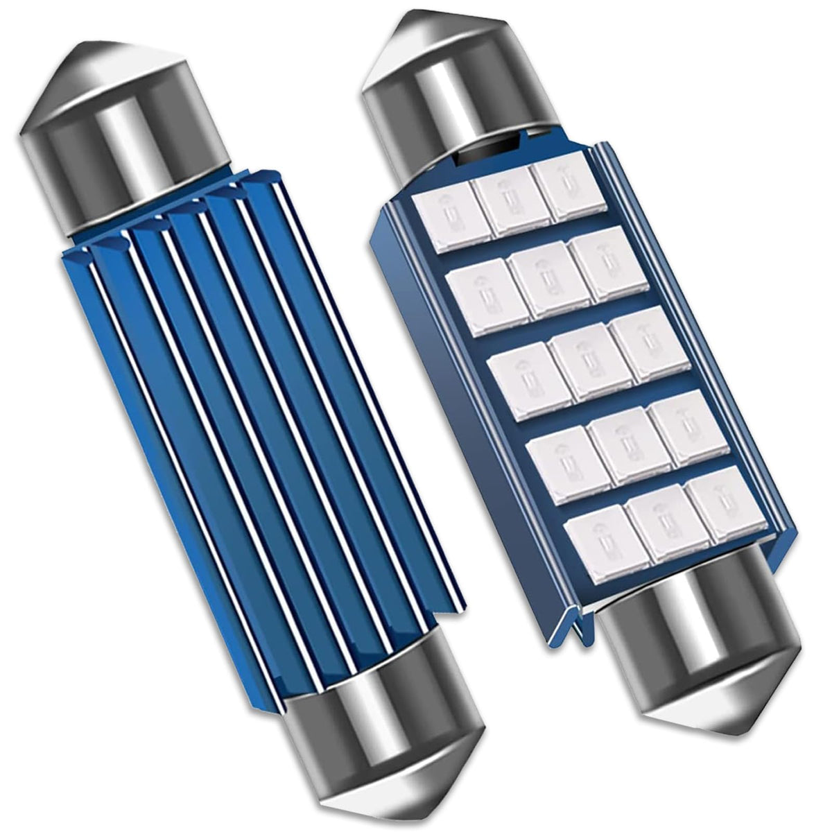 Gkmow Pack-2 578 Led Extremely Bright Bulbs, 1.59'' 6500K 2835 Chipsets 400Lm Bulbs For Led Interior Dome Map Door Lights 211-2 