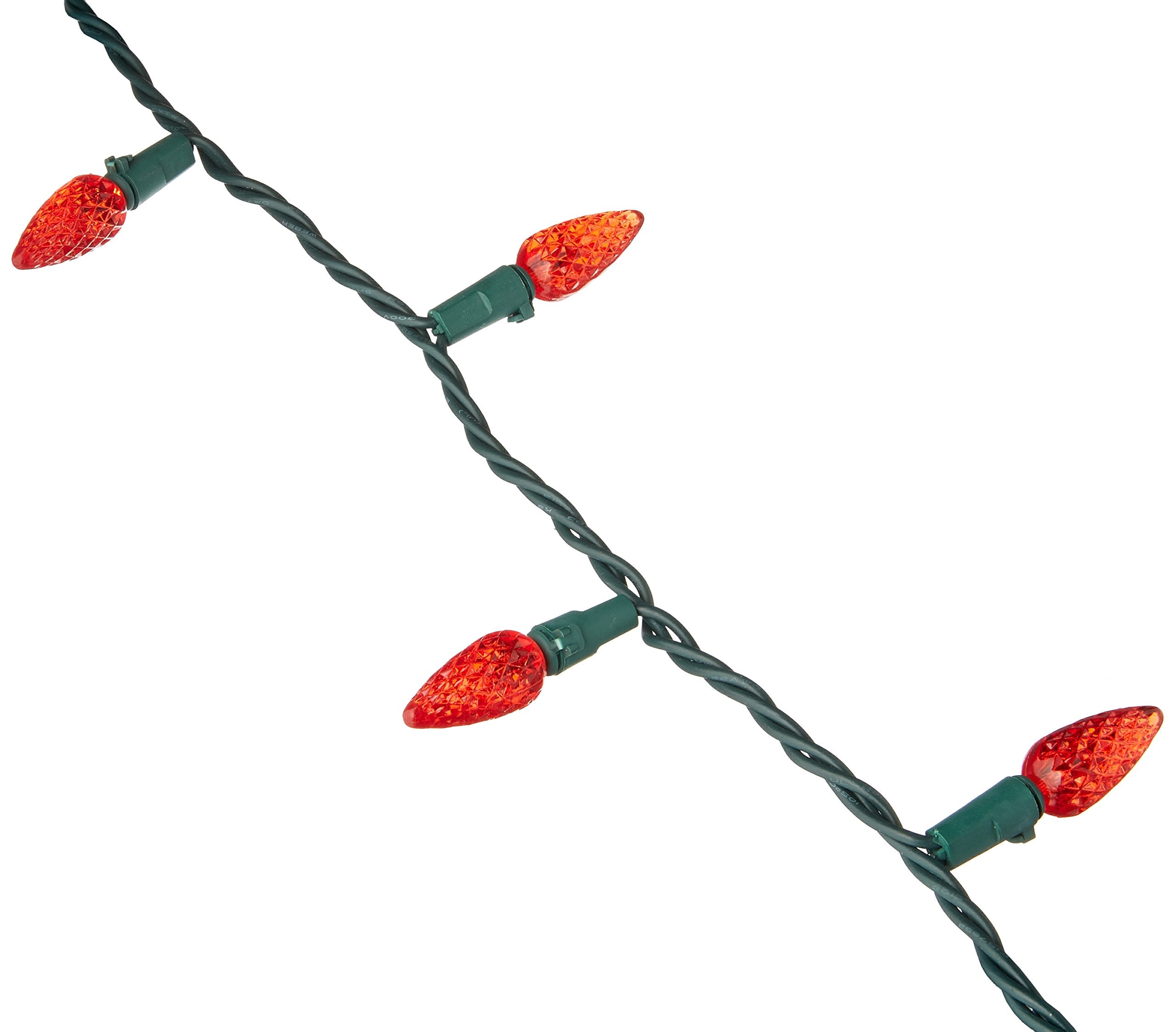 NOMA/INMLITEN-IMPORT 47876-88A 0 70 Count, Red, C6, LED Light Set, Green Wire