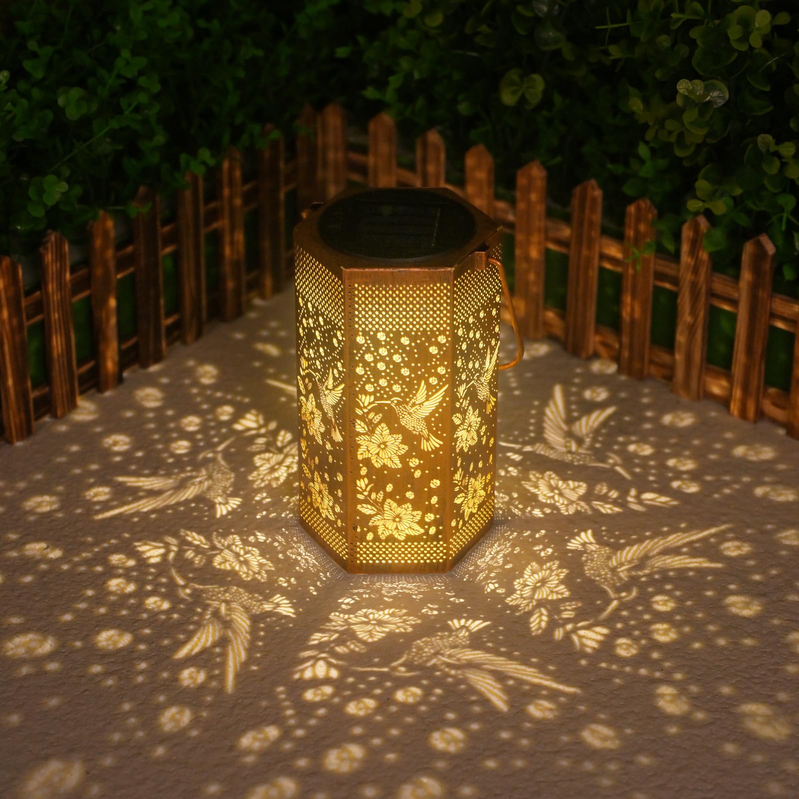 Hummingbird Solar Lights Outdoor Garden Decor Landscape Lighting Birthday Gifts for Women Men Mom Father Solar Lantern Outdoor Waterproof for Outdoor Decor for Outside  Pathway  Yard  Patio Deals
