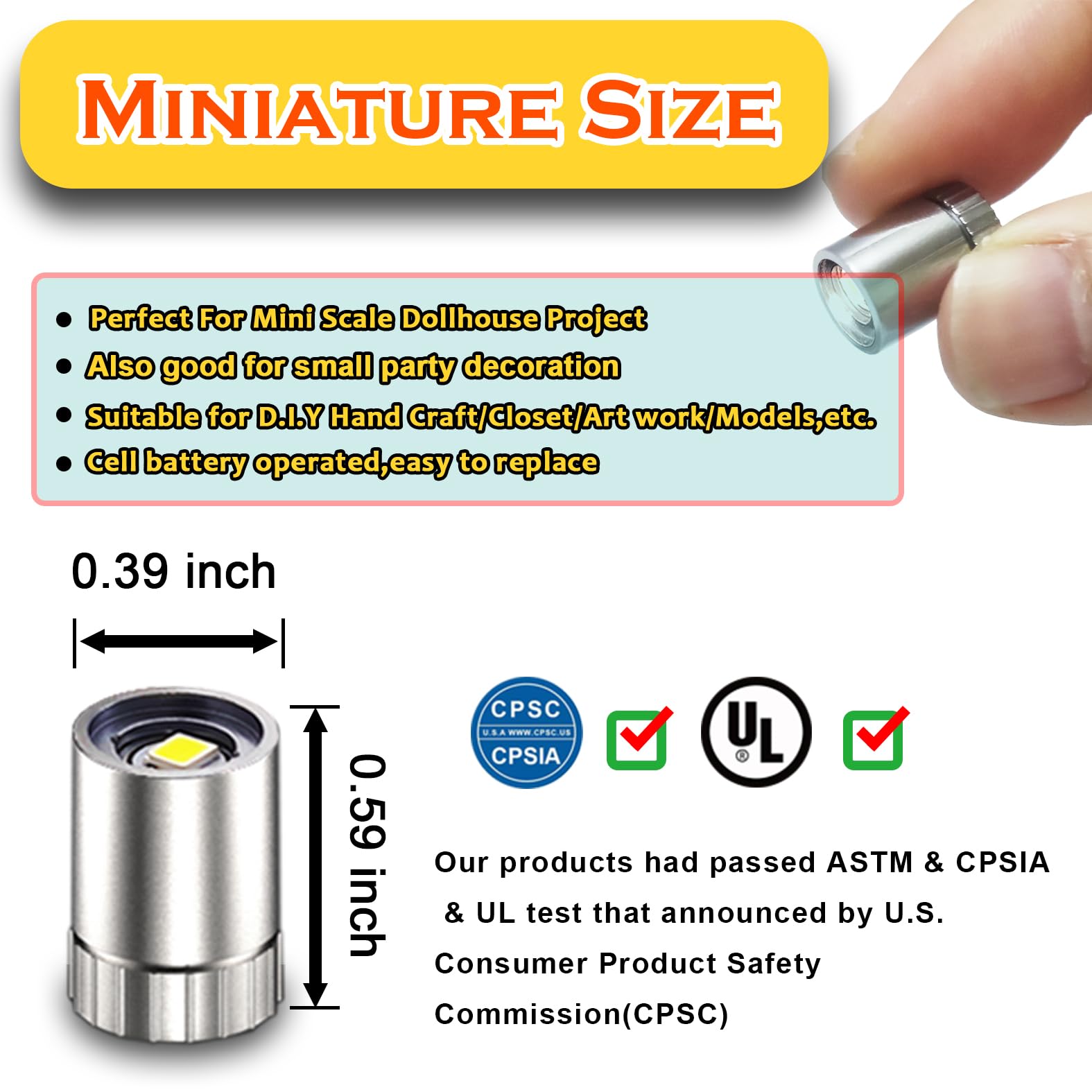 10 Pack Small Spotlight Battery Operated Led Lights, Warm White Led Wireless Miniature Spot Light For Artwork Painting,Jewelry S