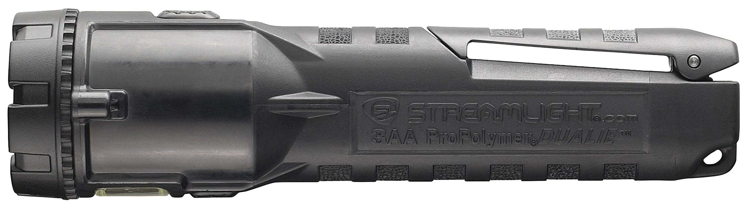 Streamlight 68753 Dualie 3Aa 140-Lumen Intrinsically Safe Industrial Flashlight With Spot/Flood Without Batteries, Black, Box