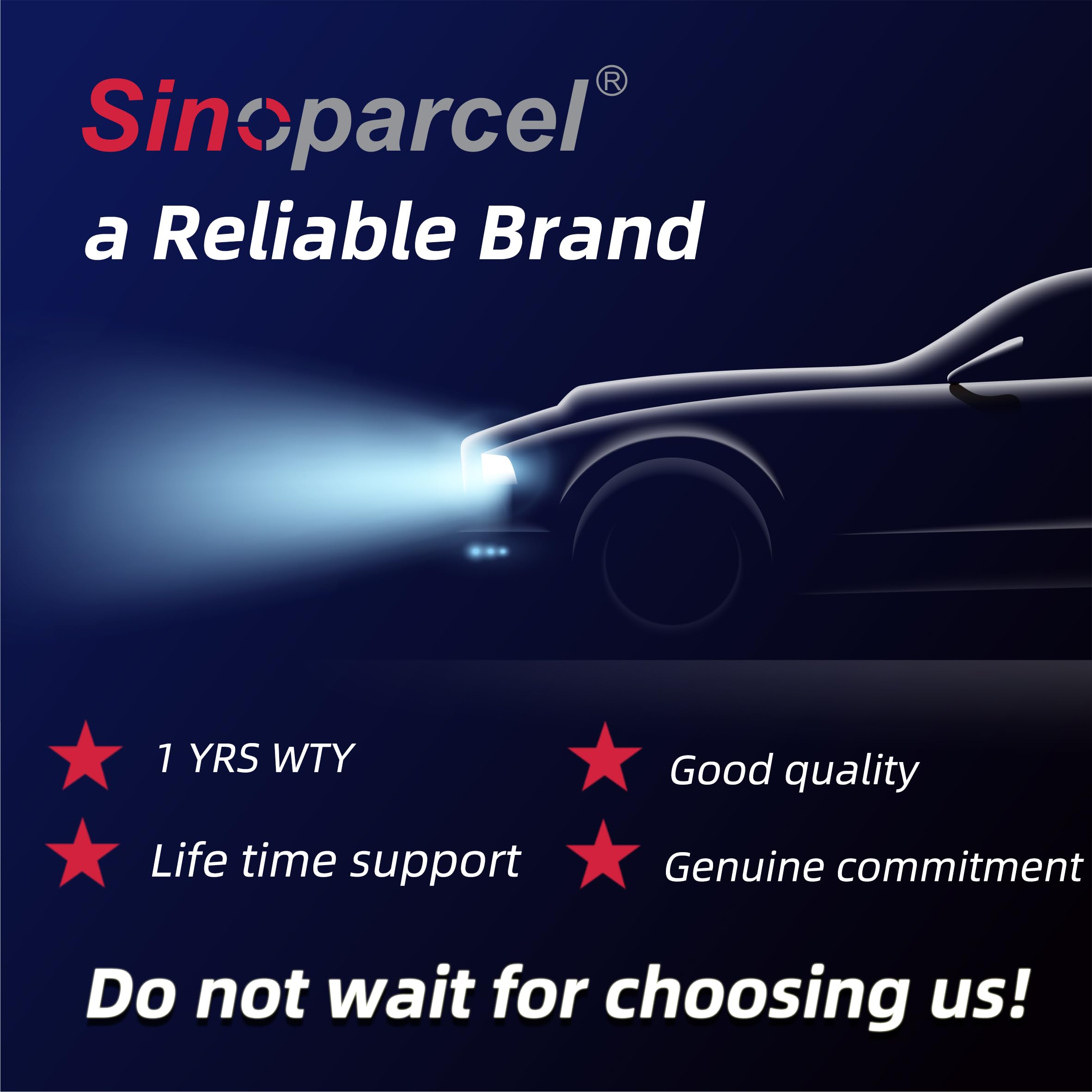 Sinoparcel H8 Halogen Fog Light Bulb - 150% Brighter Replacement for 35W - Pack of 2 - 3800K