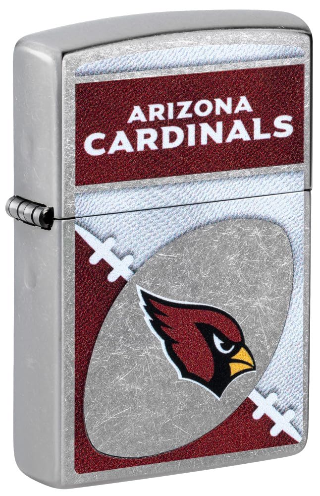 Zippo Nfl Arizona Cardinals Street Chrome Pocket Lighter