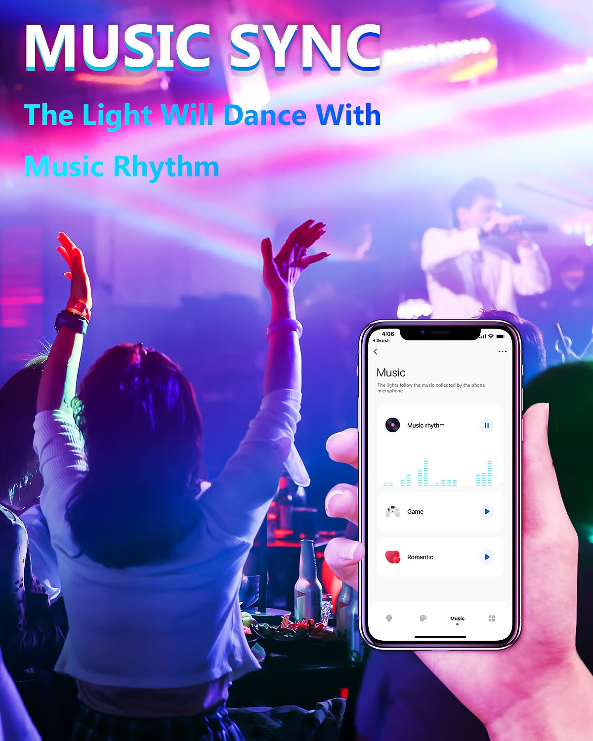 Teekuv 8 Pack 7 Inch RGB LED Hardscape Lighting, 5W Smart Retaining Wall Lights 16 Million Colors with Remote Control, IP65 Wate