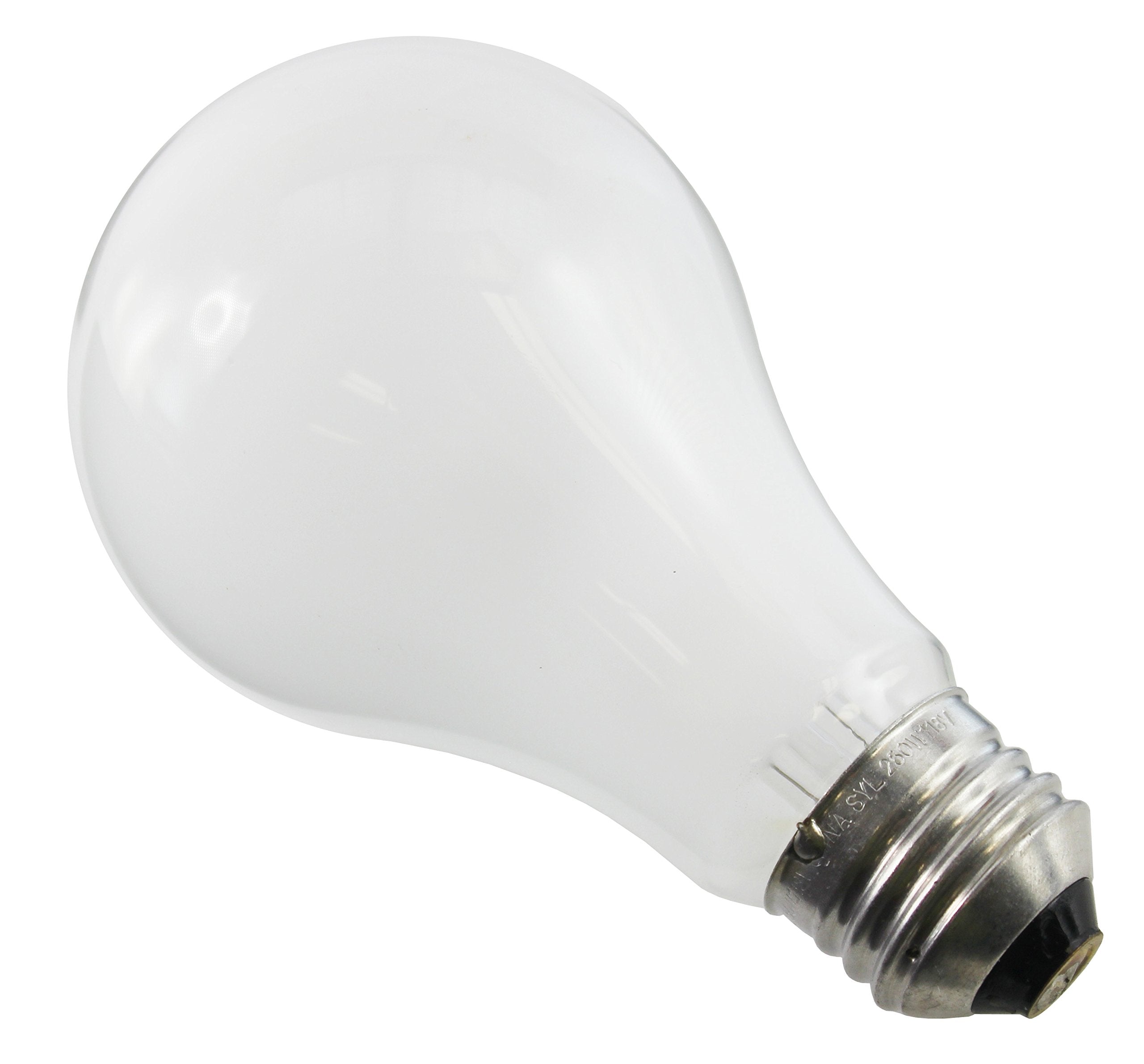 SYLVANIA 11619 - BBA - Photography Lighting - A21 - Frosted - 250 Watt - Photoflood - 118 Volt - Medium (E26) Base - 3400K