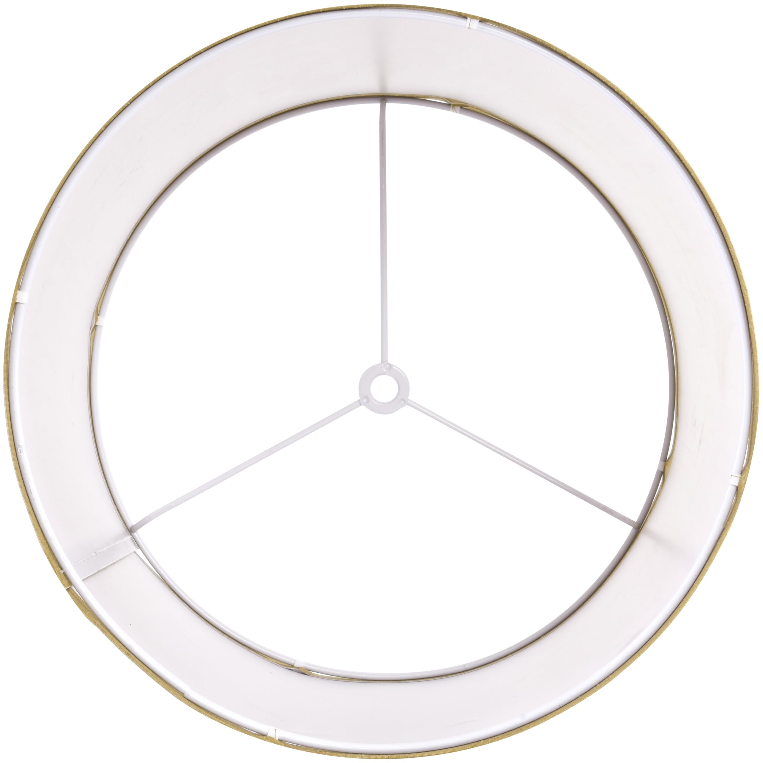 Goso Yellow Lamp Shade Set Of 2 Large Drum, 16*16*12 In Spider Lamp Shades For Floor Lamps Table Lamps-Required Assembly, Modern