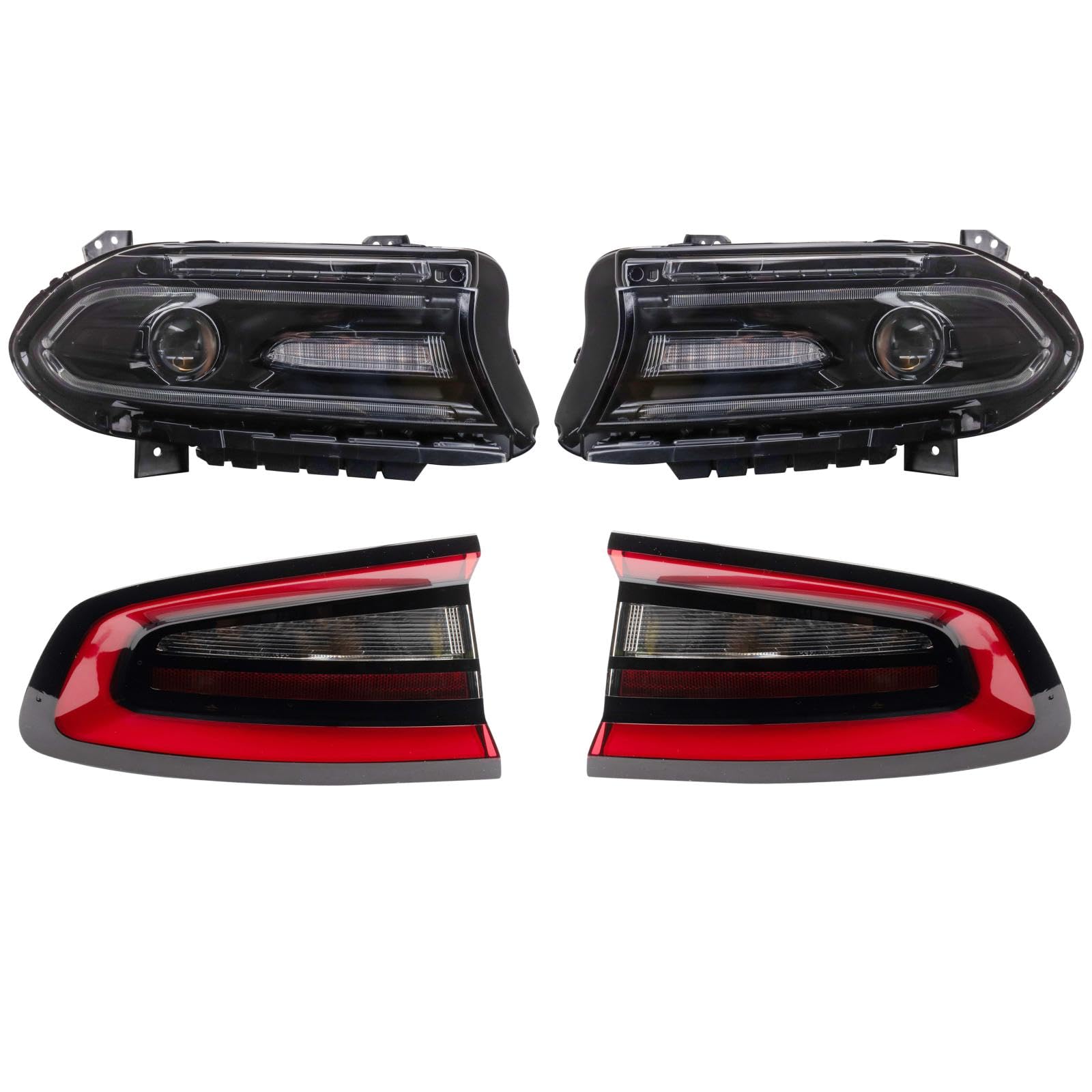 Trq Lighting Kit Ch2502337 Ch2503337 Ch2800208 Ch2801208 Compatible With 2018-2021 Dodge Charger
