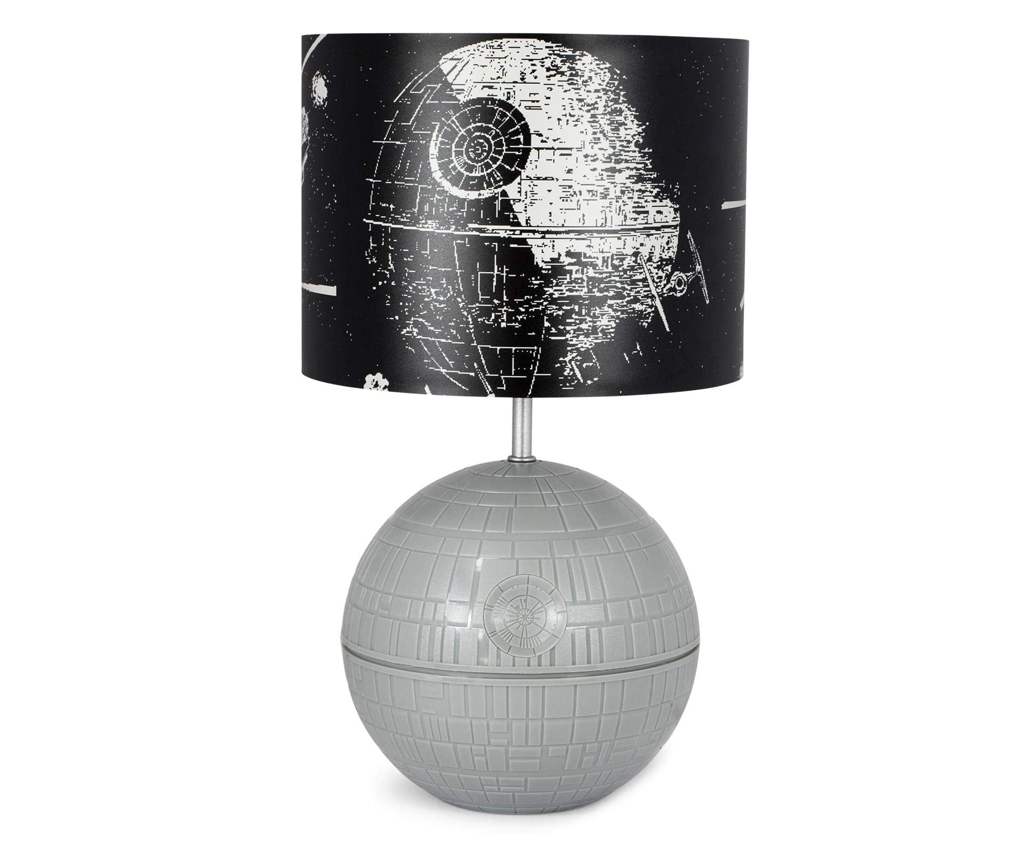 Star Wars Death Star 3D Touch Lamp | Led Desk Lamp With Printed Death Star Lamp Shade | Usb Lamp | 14 Inches