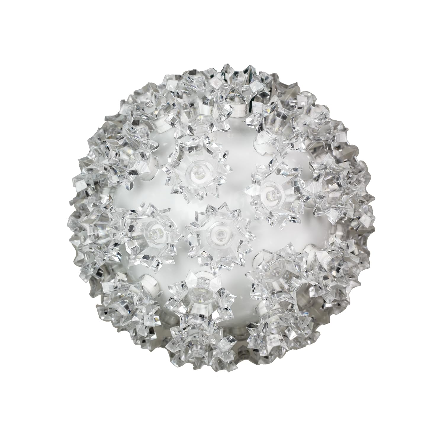 Novelty Lights Outdoor 50 LED Light Sphere, Hanging Tree LED Starlight Sphere 6 Diameter and 5mm Wide Angle Brightness, Outdoor