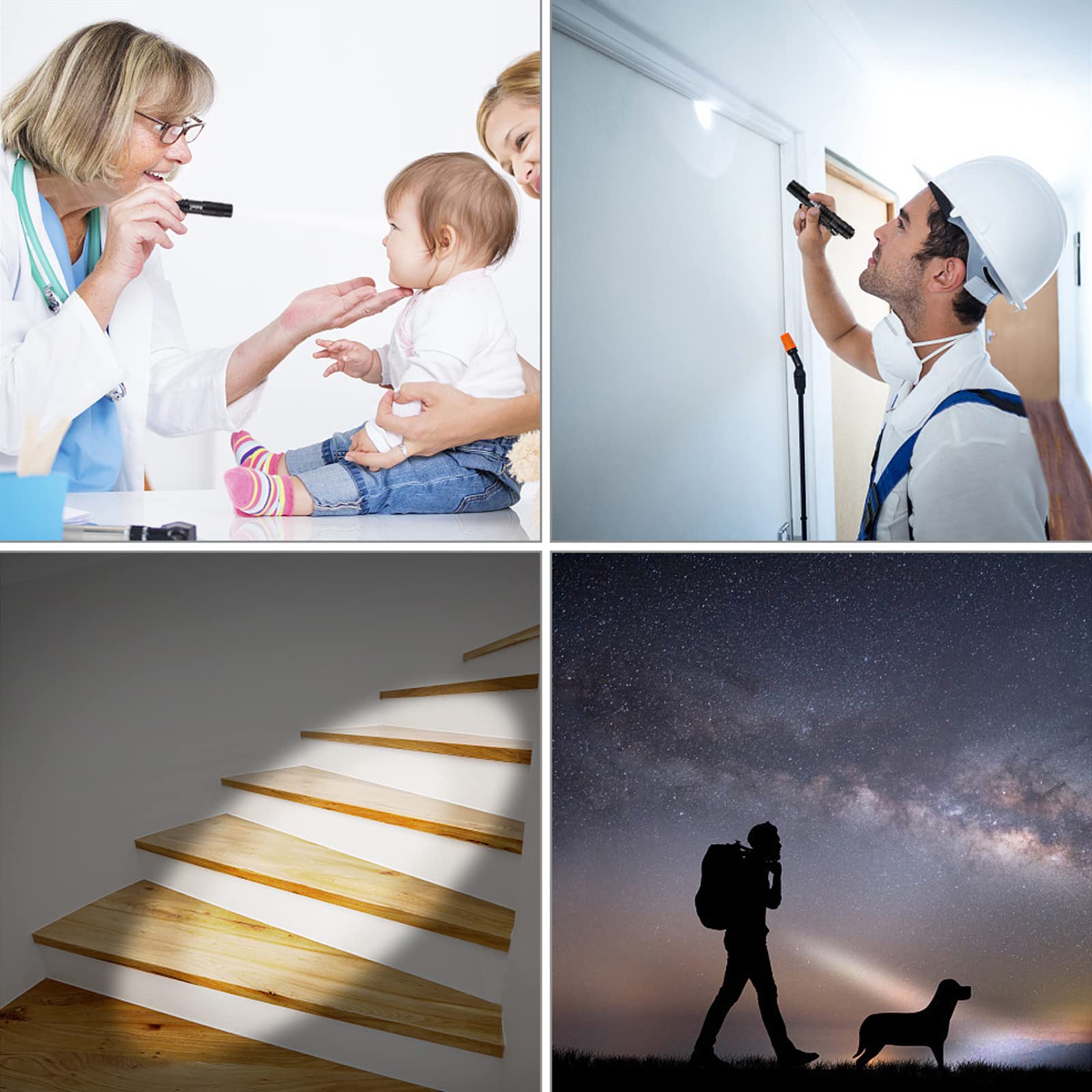 Hatori LED Flashlight Small Super Bright Handheld Flashlights – High Lumens Mini Pocket Pen Light