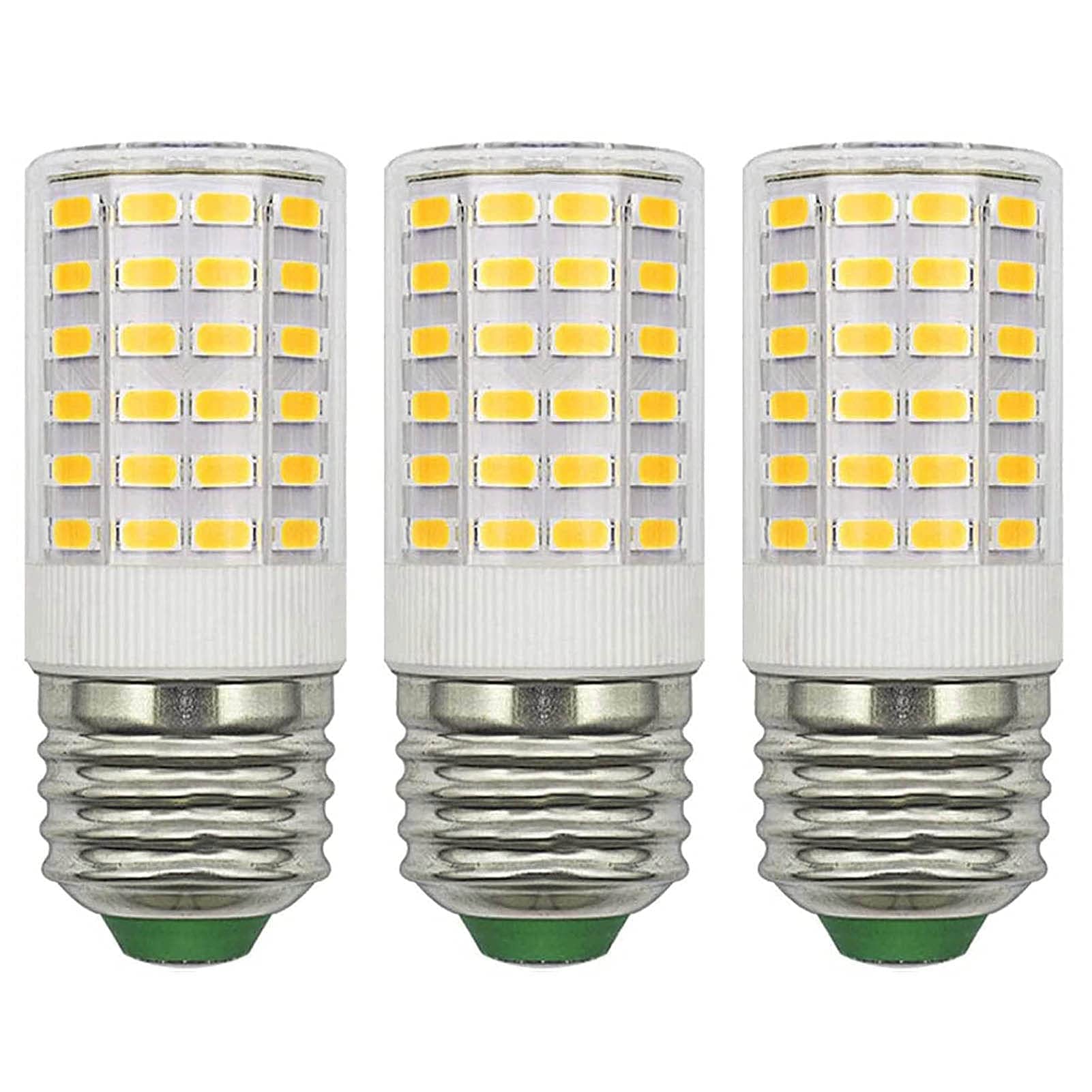 ZHENMING LED Refrigerator Bulb 7W E26 Medium Base Daylight White 5000K T5766C-E27-DW 3 Pack