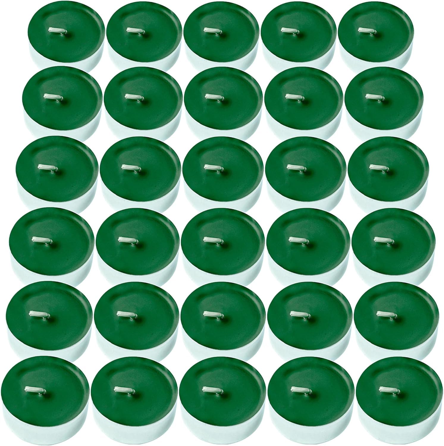 DecorRack Pine Scented Tealight Candles, 30 Pack, Long Lasting Aromatherapy Votive Candles for Home Decor
