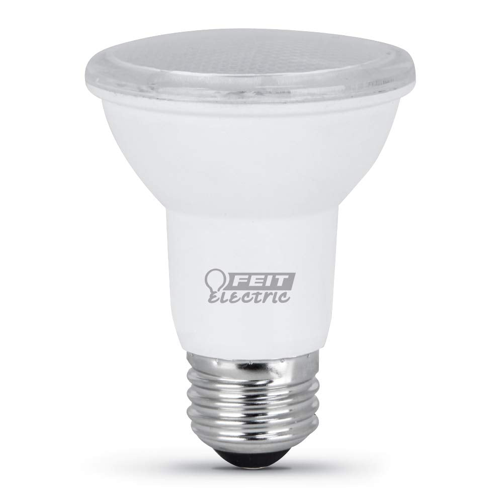 Feit Electric PAR20 LED Light Bulb, 50W Equivalent, 500 Lumen, Warm White, E26 Base, 3-Pack, Non-Dimmable, Damp Rated