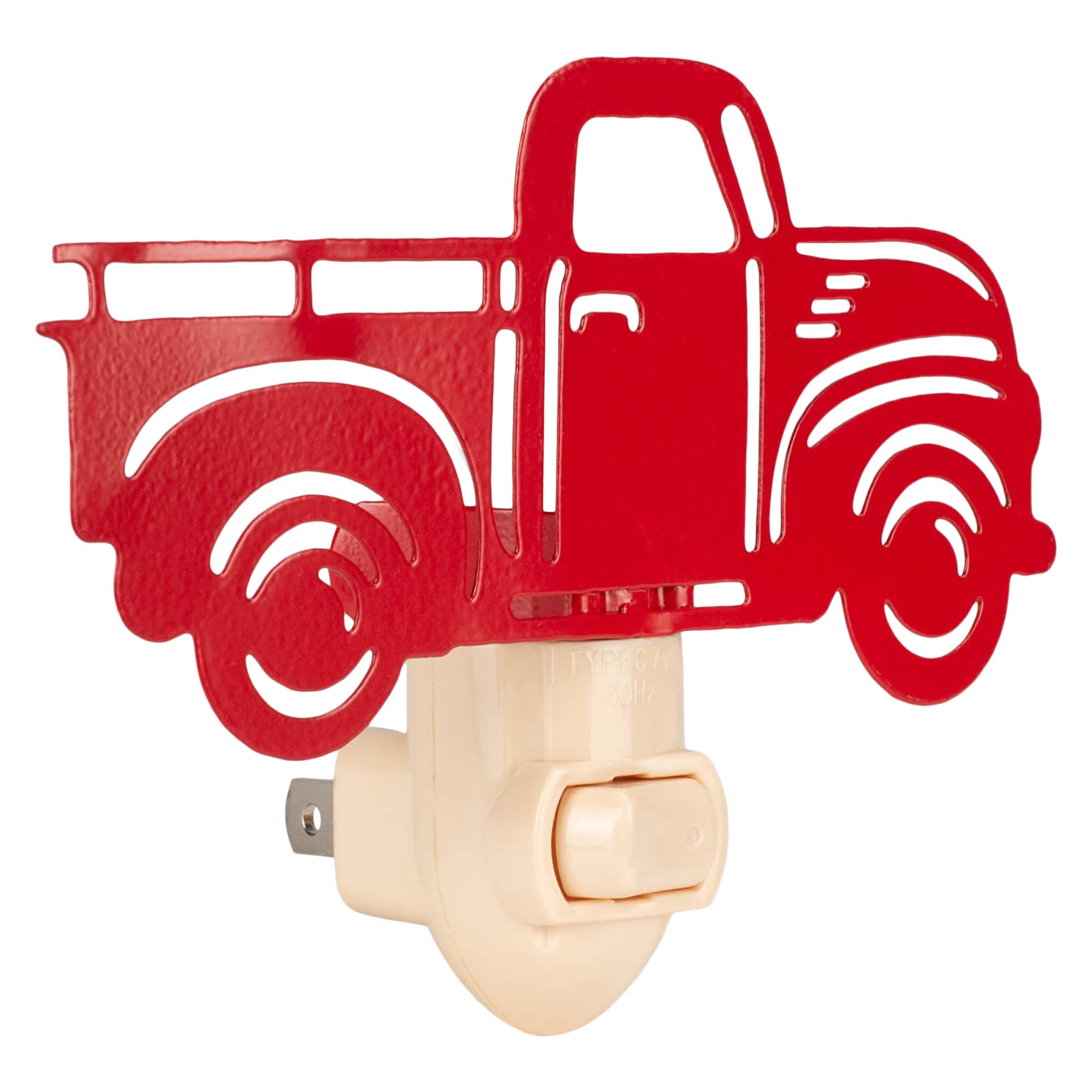 Ctw Home Collection Red Truck Night Light 5.25 Inch X 2.5 Inch
