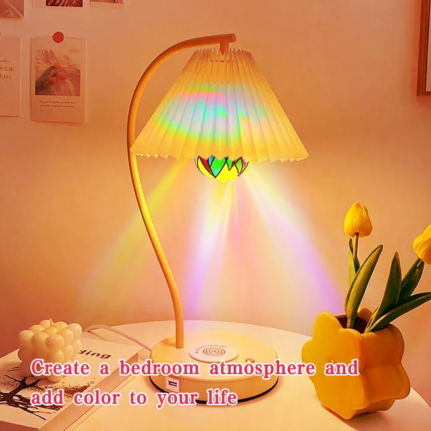 Aygrochy Led Stained Glass Light Bulb Led Bulbs,4W E26 Base St19 Led Colored Light Bulb Stained Glass Bulb,For Decoration,Party,