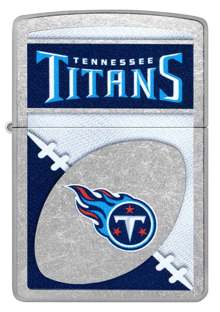 Zippo Nfl Tennessee Titans Street Chrome Pocket Lighter