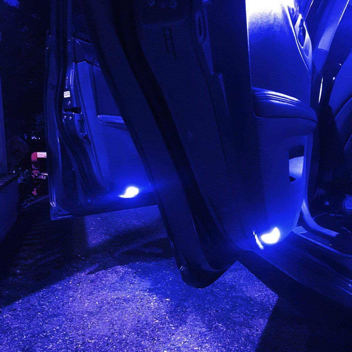 Blyilyb 20-Pack Blue Replacement Stock # 194 T10 168 2825 W5W 175 158 Bulb 5050 5 Smd Led Light 12V Car Interior Lighting For Map Dome Lamp Courtesy Trunk License Plate Dashboard Parking Lights