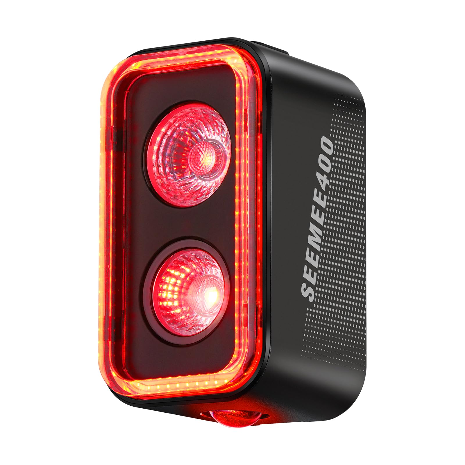 MagicShine SEEMEE 400 Smart Bicycle Taillight,400 Lumen Bike Tail Light,360 Visible Smart Brake Sensor IPX6 Waterproof FTR Light