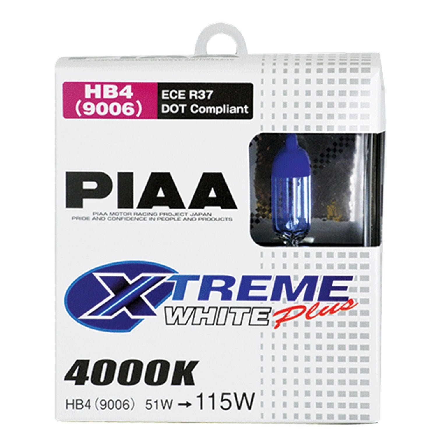 Piaa 19616 9006 Halogen Bulb - Xtreme White Plus, Pack of 2, High Performance