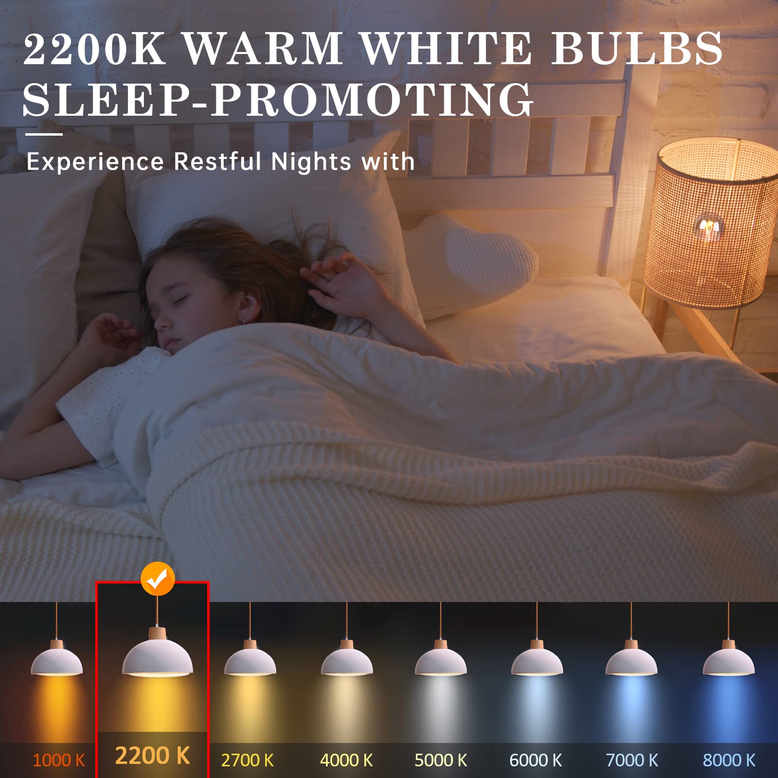 Omed G95/G30 Smoke Grey Large Globe Led Edison Bulbs 2 Pack, 4W 2200K Dimmable Warm White Round Edison Bulbs 40 Watt Equal, Vint