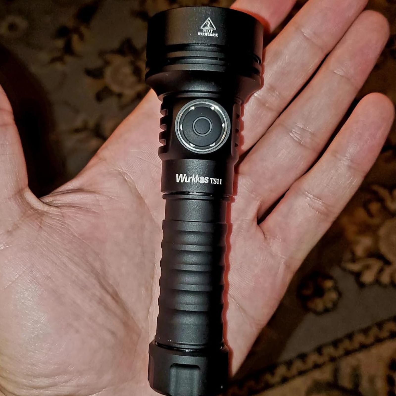 Wurkkos Long Tube for TS11 - Black, Durable Design, Perfect Fit for Enhanced Performance