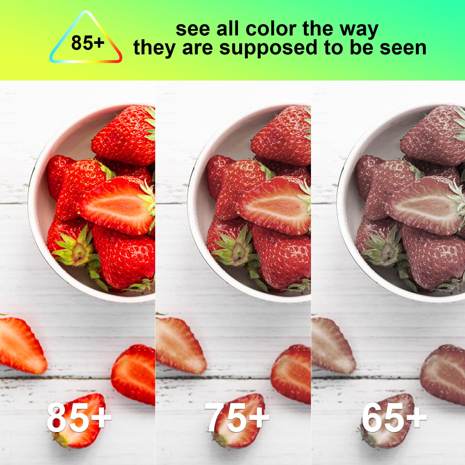 TAIYALOO LED Microwave Oven Bulb, 40W Equivalent, Dimmable, E17 Base, Natural White, Pack of 2, 380LM, 4000K