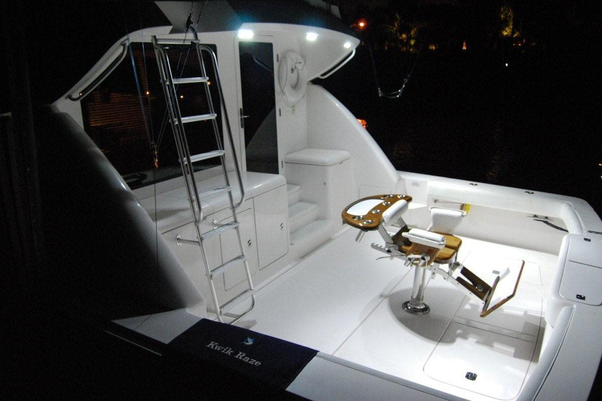 Lumitec Caprera2 101217, Led Flood Light, Bracket Mount, Black Housing, White Dimming And Blue Dimming