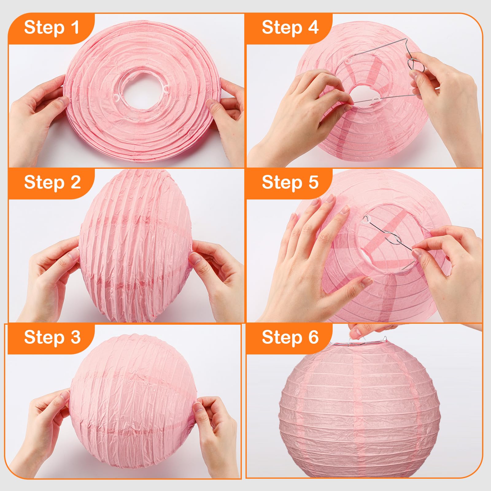 Glooglitter 16 Pcs Back To School Colorful Paper Lanterns Party Decorations 4” 6” 8” 10” Hanging Round Decorative Lanterns For Spring Indoor Outdoor Classroom Birthday Shower Decor, Morandi Color