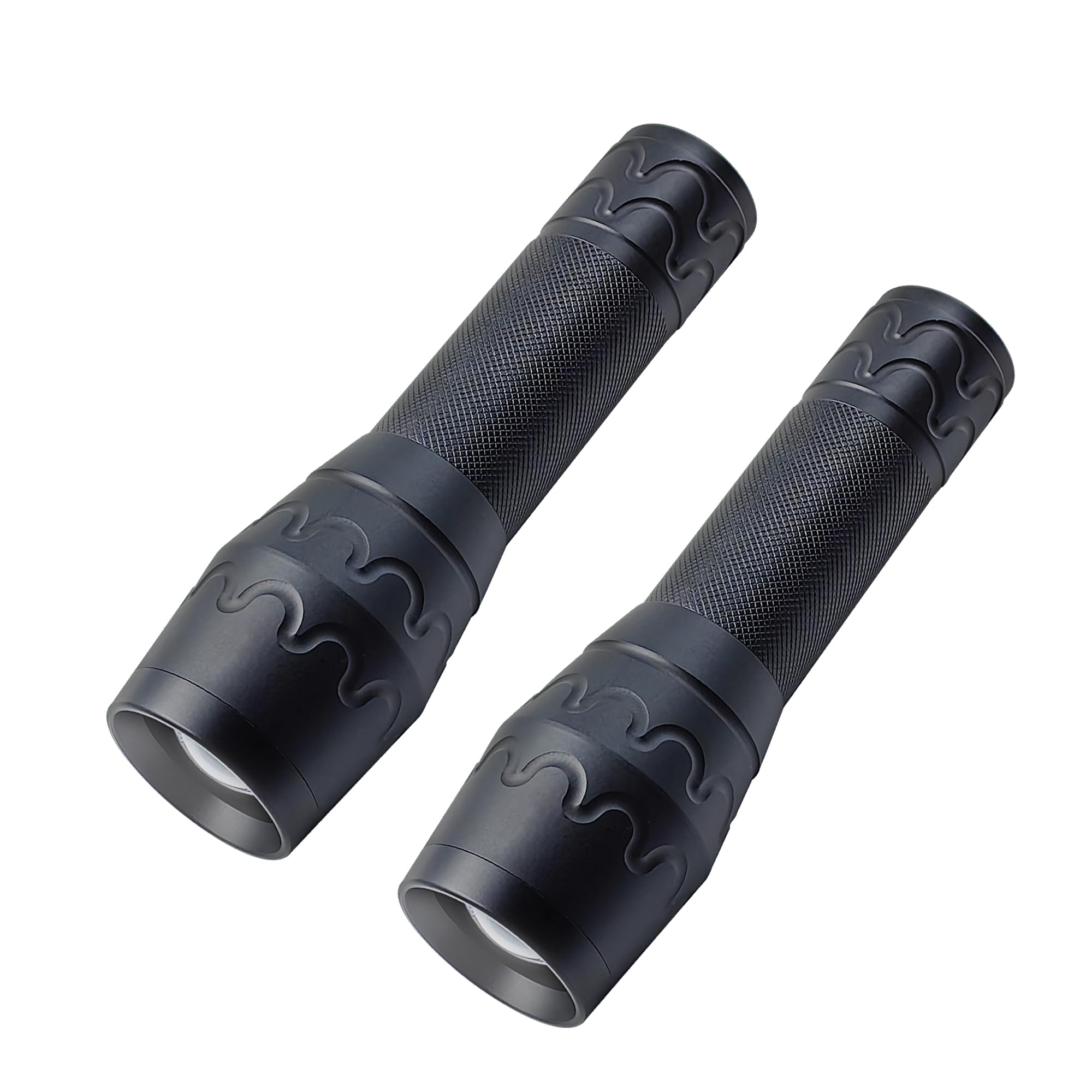 FADOMALL LED Magnetic Flashlights Single Mode Bright Handheld Flashlight with Adjustable Focus, Emergency Light for Camping, Pow