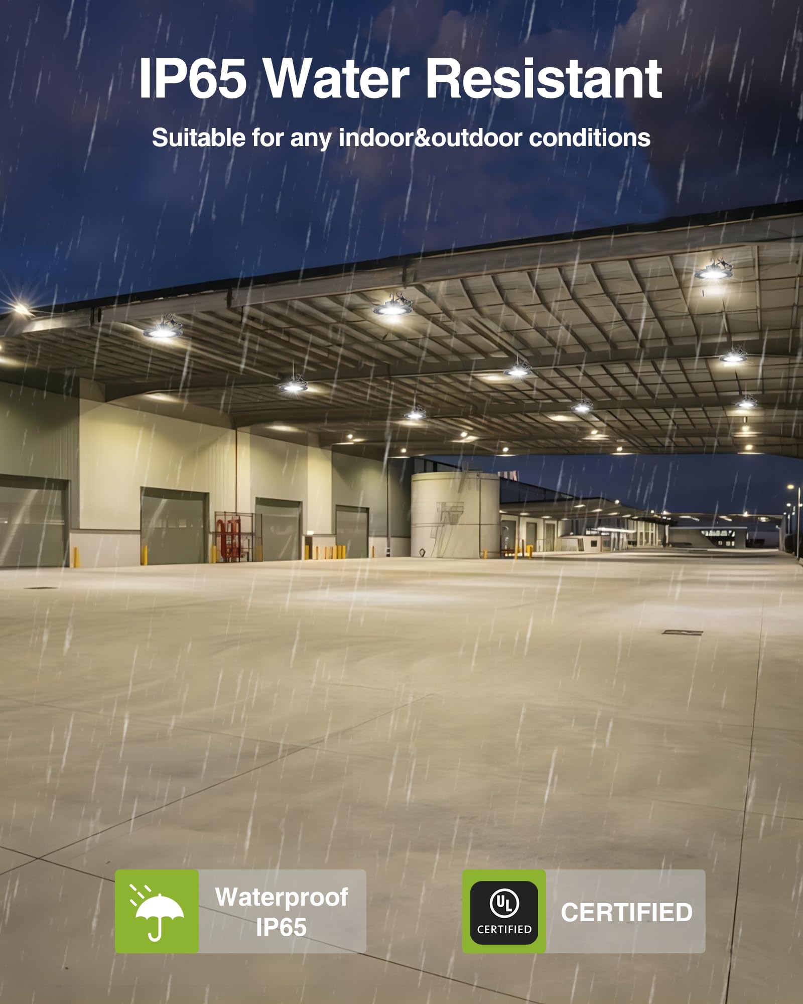 Yxl 240W 6 Pack Super Bright High Bay Led Lights, Ufo High Bay Led Shop Lights 36000Lm 5000K, 0-10V Dimmable,Us Plug 5' Cable, 100-277V High Bay Lights For Shop Barn Warehouse,Ul