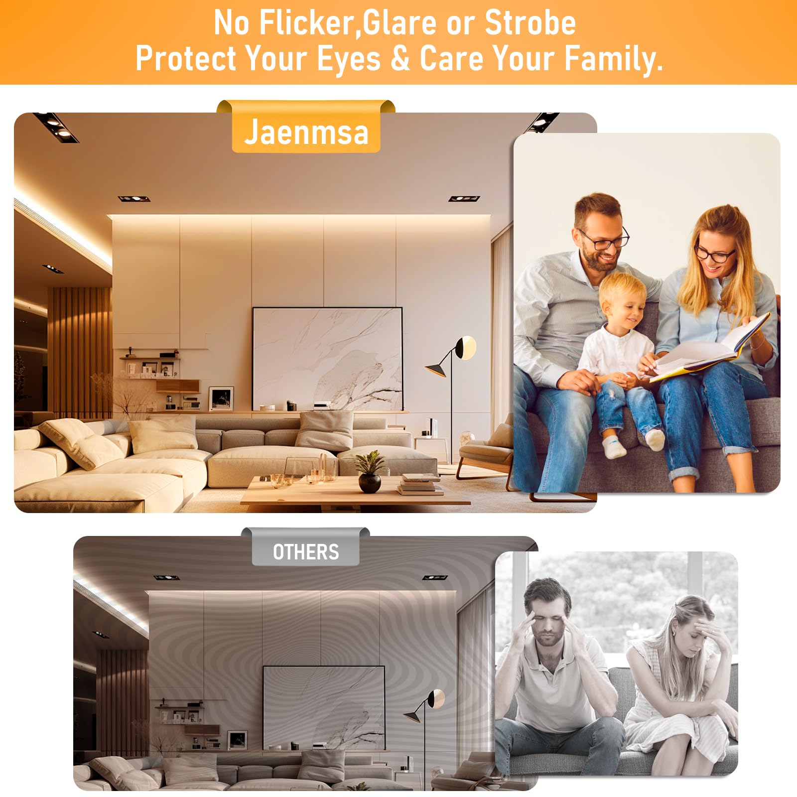 Jaenmsa 50W Gu10 Halogen Bulbs For Candle Warmer Lamp, 6Pcs Mr16 Gu10+C 120V 50W Halogen Light Bulbs 2 Pin Warm White 2800K, Dim