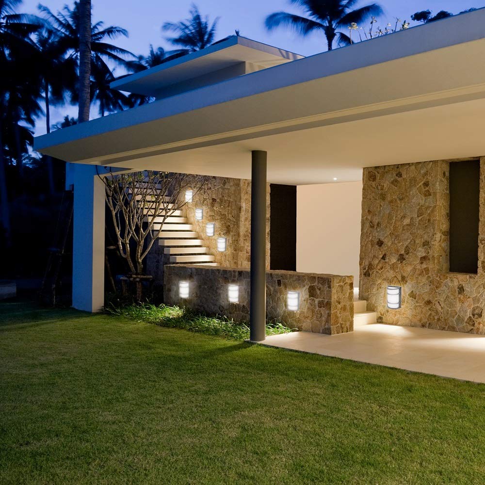 Feit Electric Dusk to Dawn LED Security Wall Light 5000K Model 73702 Half Moon Bronze Aluminum
