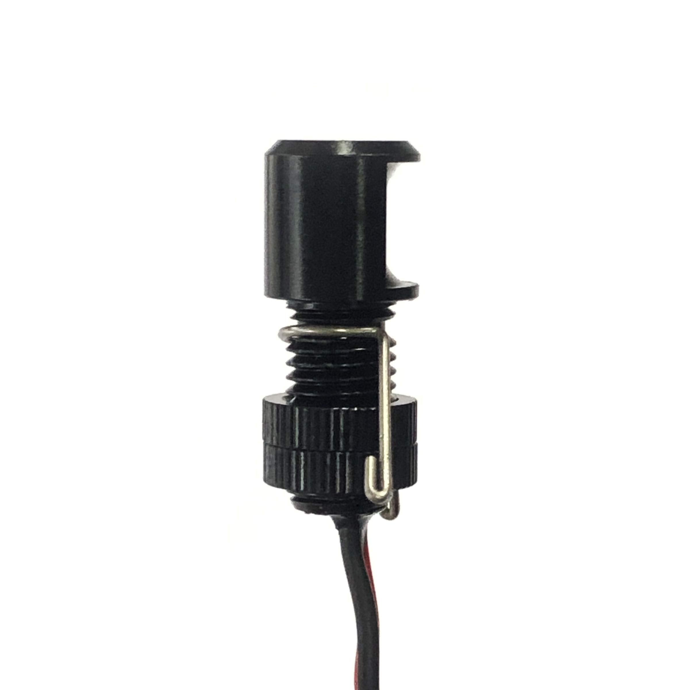 Oznium Side View LED Bolt - 12V Warm White Light, 8mm Aluminum Housing, Model 3954, 2-Pack