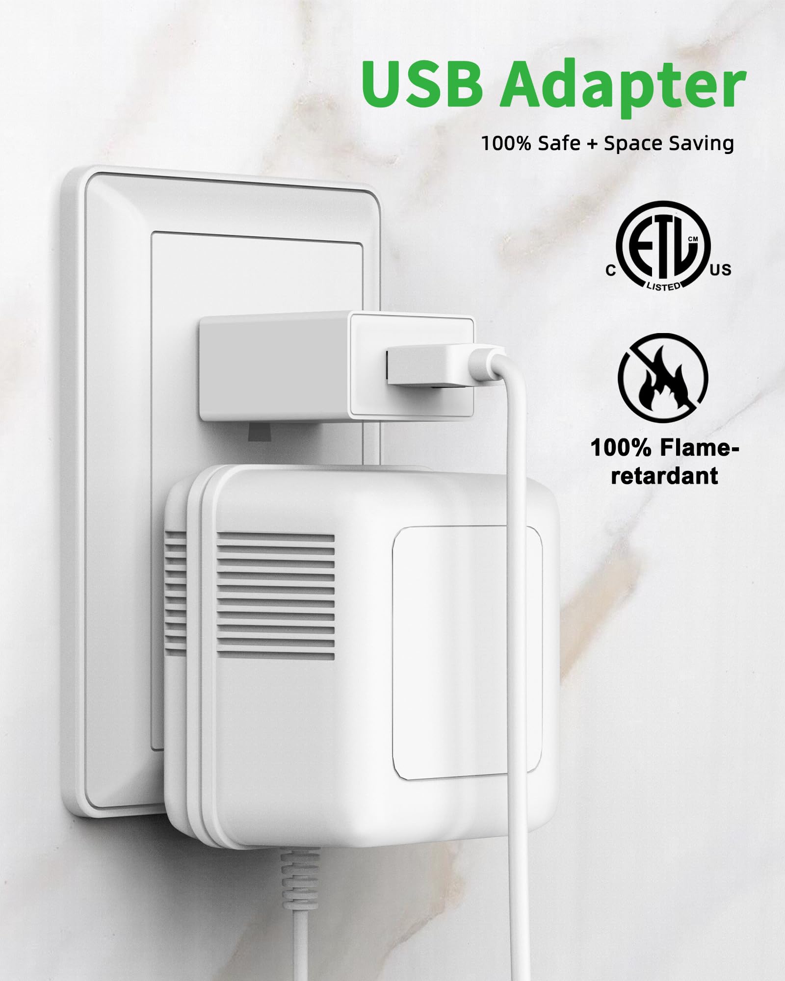 Vovamo Under Cabinet Lighting Plug-In, Dimmable Under Counter Lights For Kitchen, 3Pcs 12 Inch, Cold White 6000K Linkable Usb Le