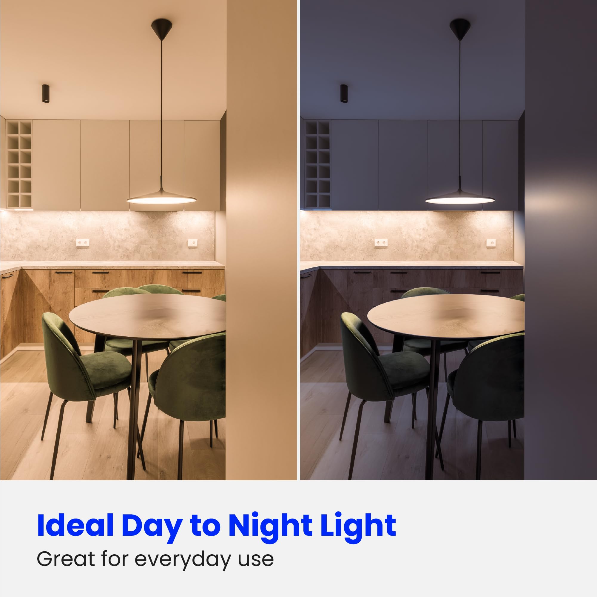 Feit Electric A19 Led Light Bulbs, 100W Equivalent, Non Dimmable, 1600 Lumens, E26 Standard Base, 2700K Soft White, 80 Cri, 10 Y
