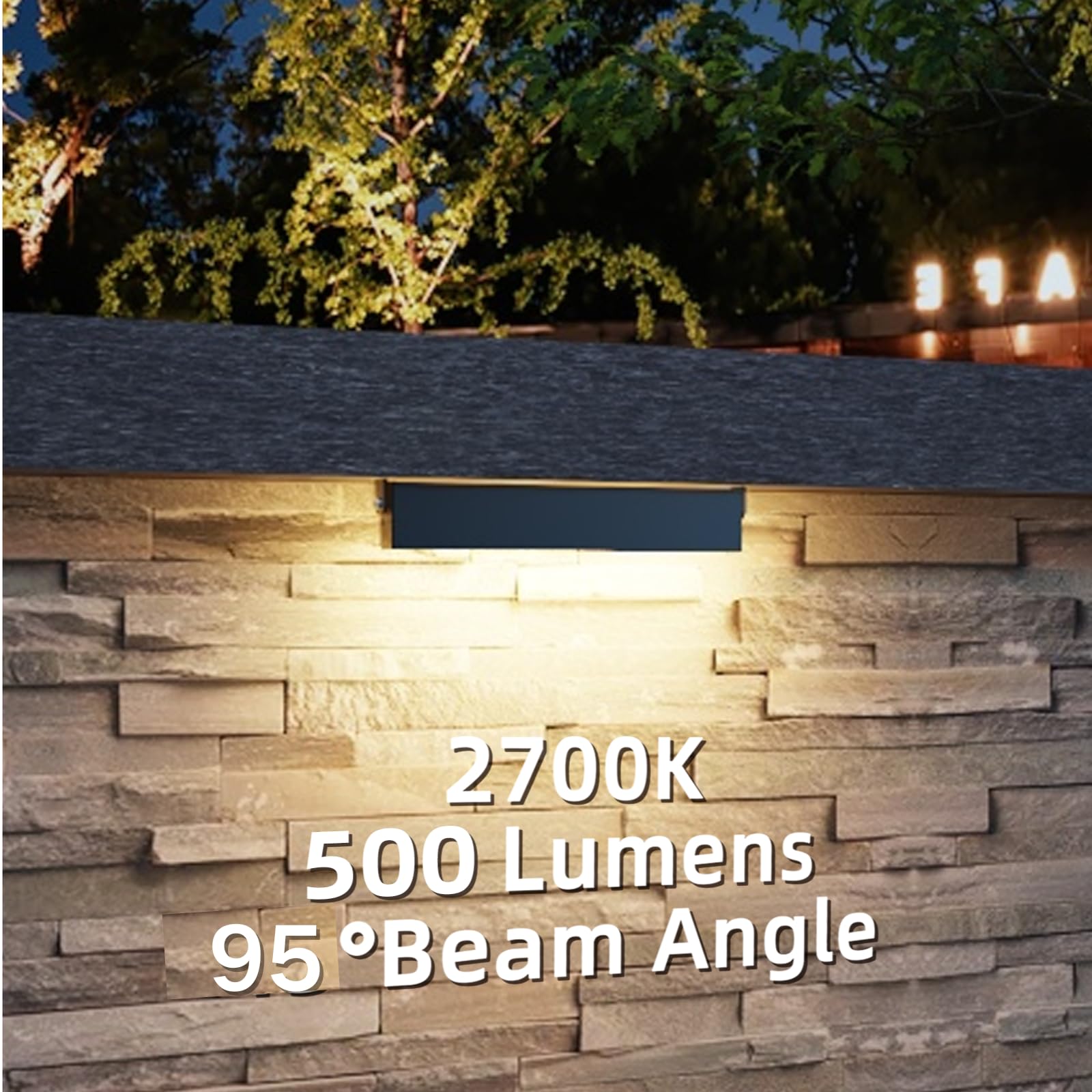 Raxjov 4 Pack 7 Inch Retaining Wall Lights  5W Led Hardscape Lighting 12V Ac/Dc Low Voltage Step Lights Outdoor  2700K Soft White Ip65 Waterproof Landscape Lighting For Patio Walls Stairs