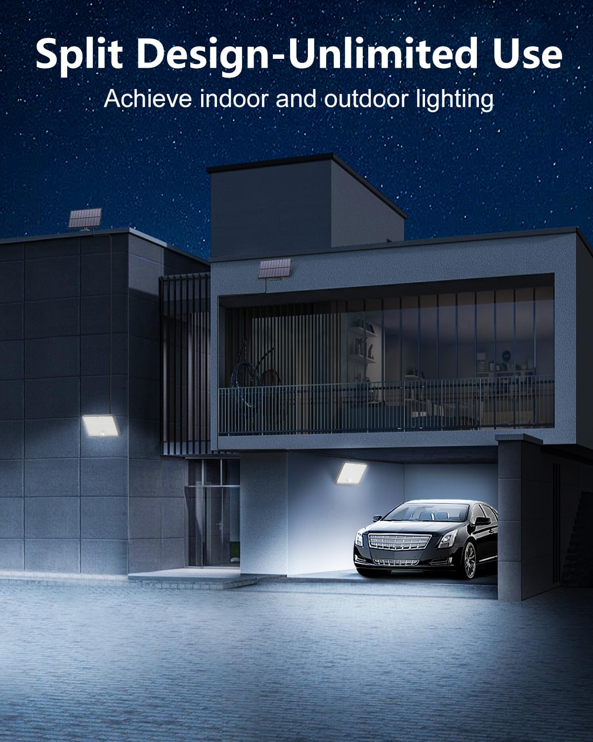 400Led Solar Lights Outdoor Ip67 Waterproof Solar Flood Lights 3 Modes & Remote Control Motion Sensor Outdoor Light For Garden  Garage  Patio  Pathway (2 Pack)