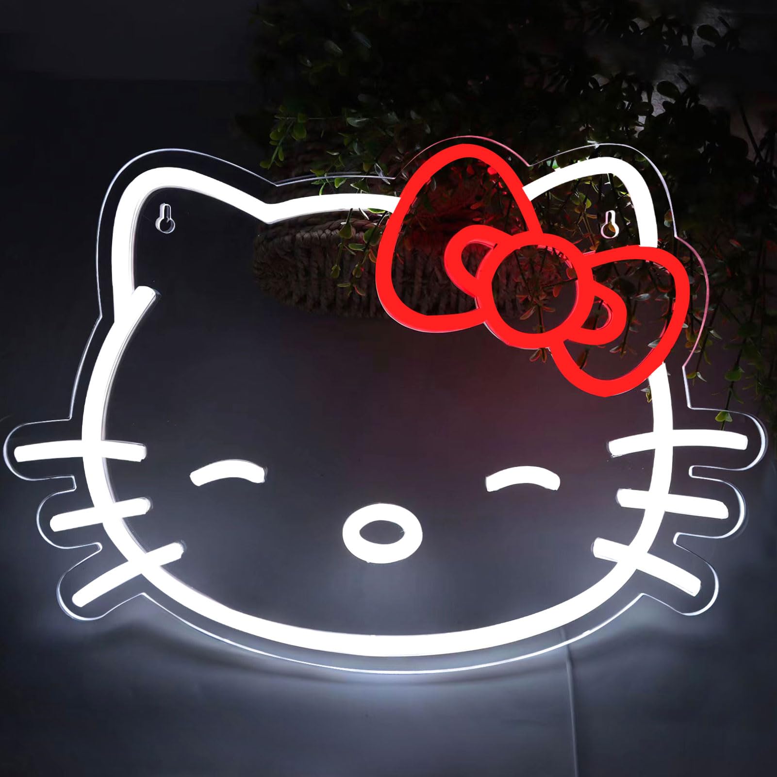 Pugna Cat Neon Signs for Wall Decor Cute Neon Lights for Bedroom Led Business Signs Suitable for Bedroom Man Cave Christmas Best