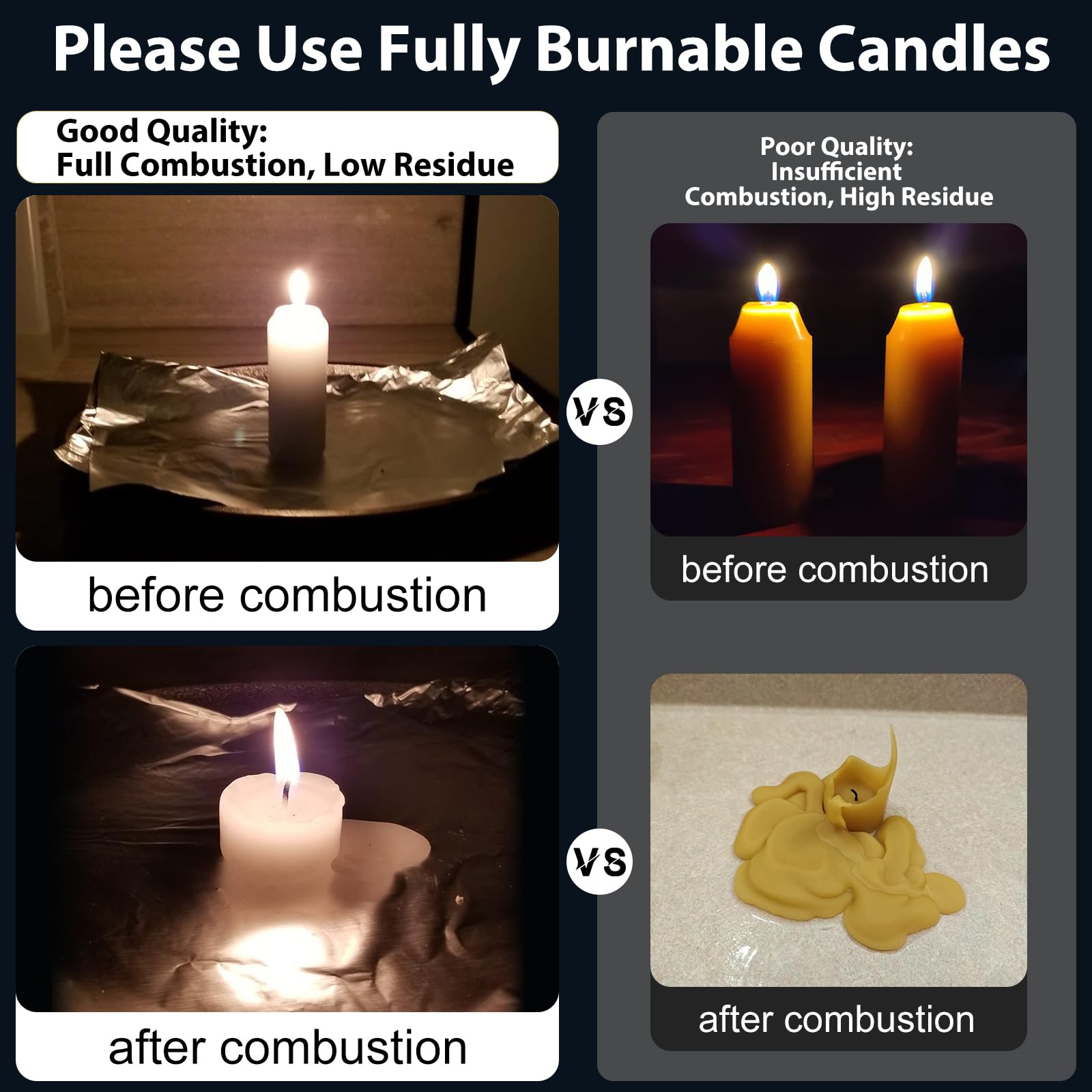 Candle Lantern, Camping Gear For Campers And Emergency Use, Without Candles (Green)