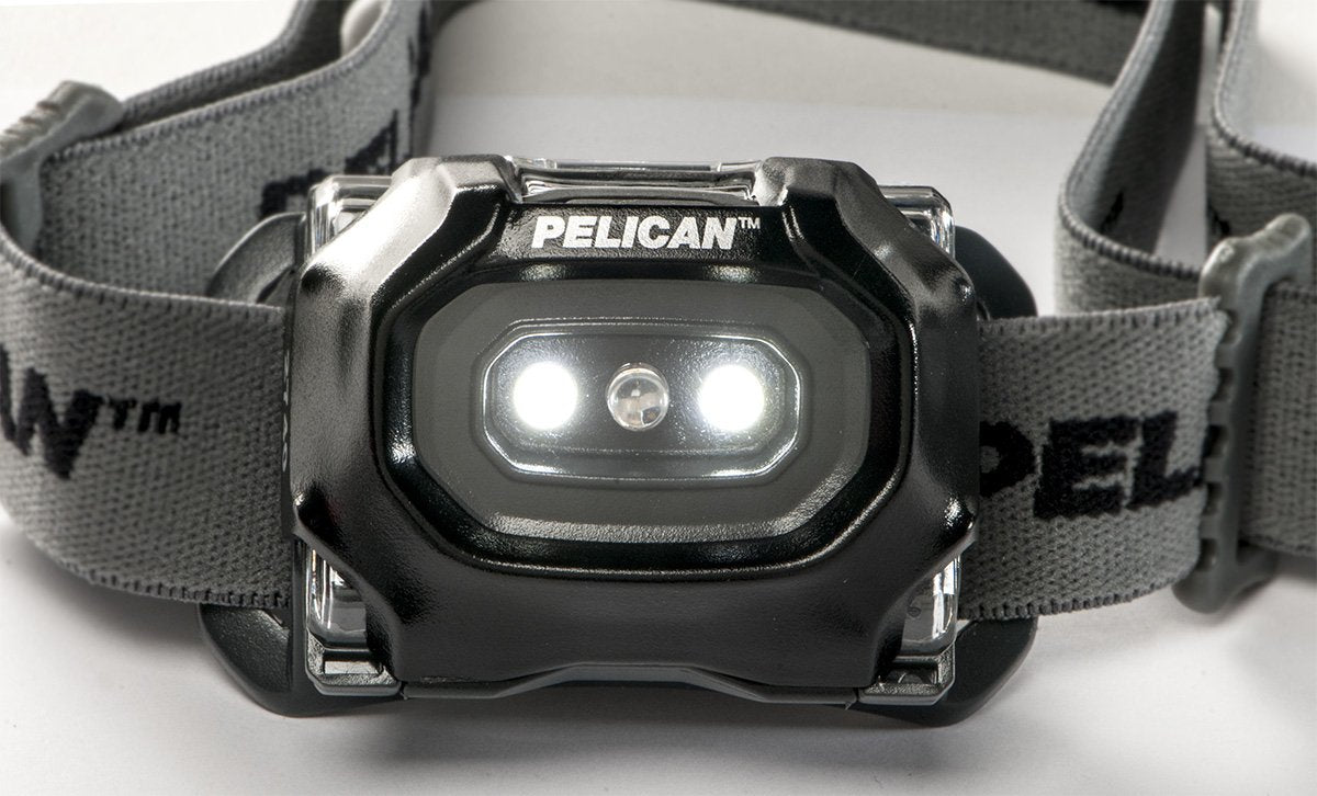 Pelican 2740 Headlamp, Black, Plastic, One Size, Model PLC0274000101110