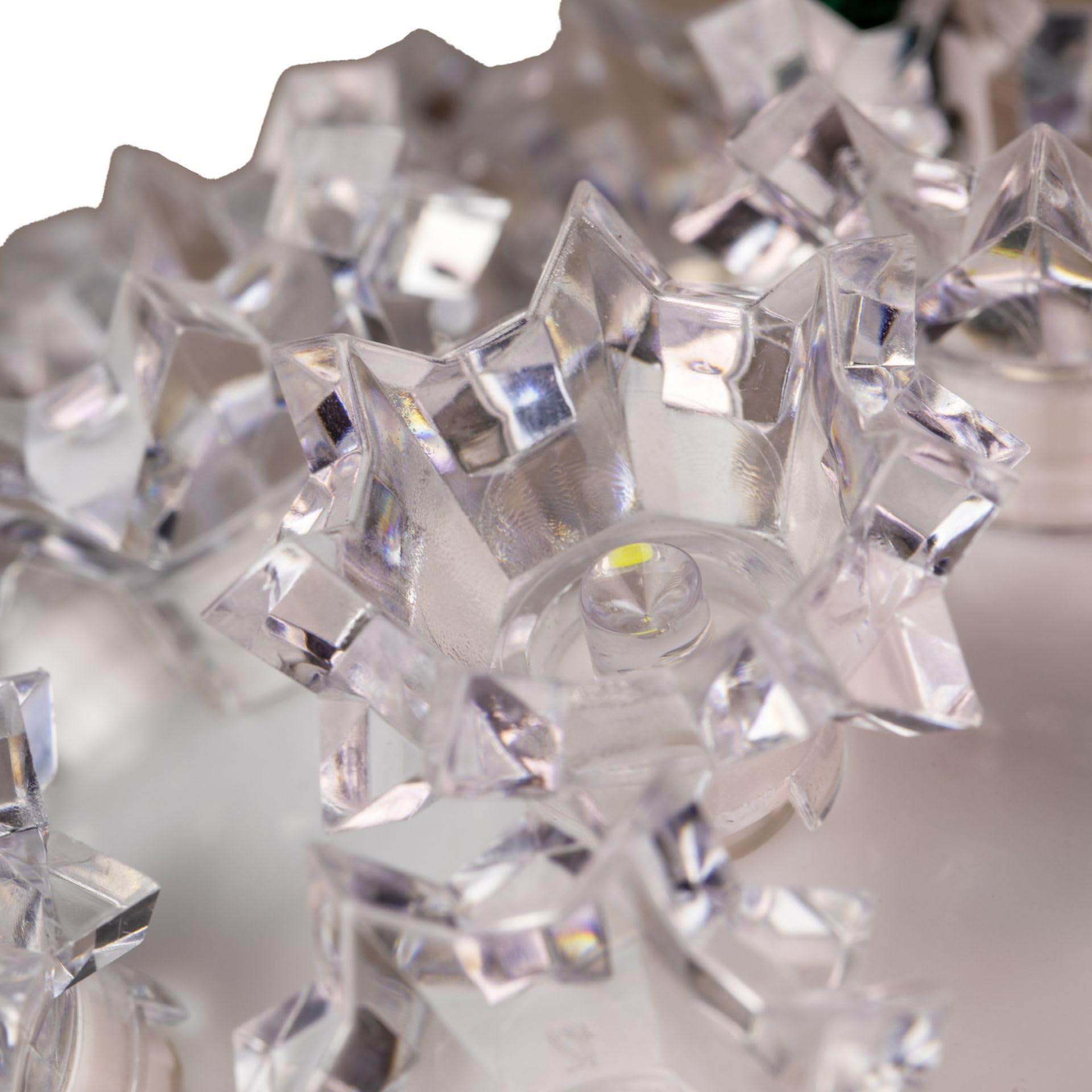 Novelty Lights 50 LED Light Sphere, 6in Diameter, Warm White, Plastic, Model MRD-50A-2, Outdoor Hanging Gazebo Decor