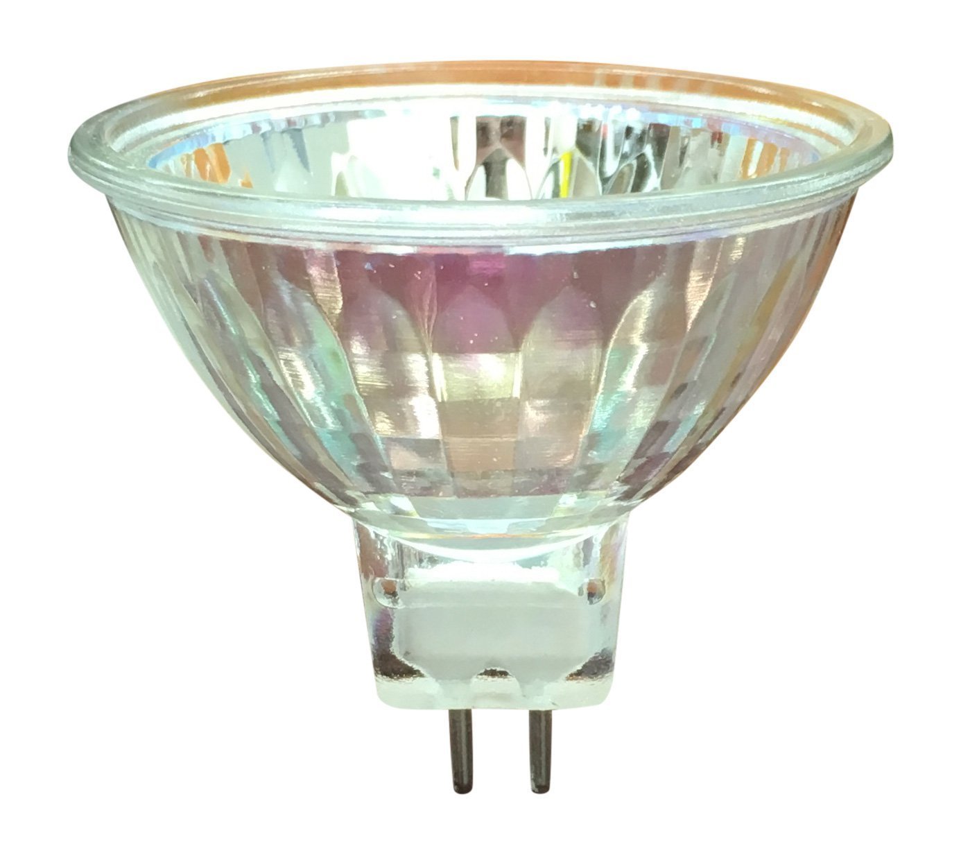 CTKcom MR16 Halogen Light Bulbs - 12V Bi Pin Base, Warm White, Quartz Glass, 20W, 6 Pack
