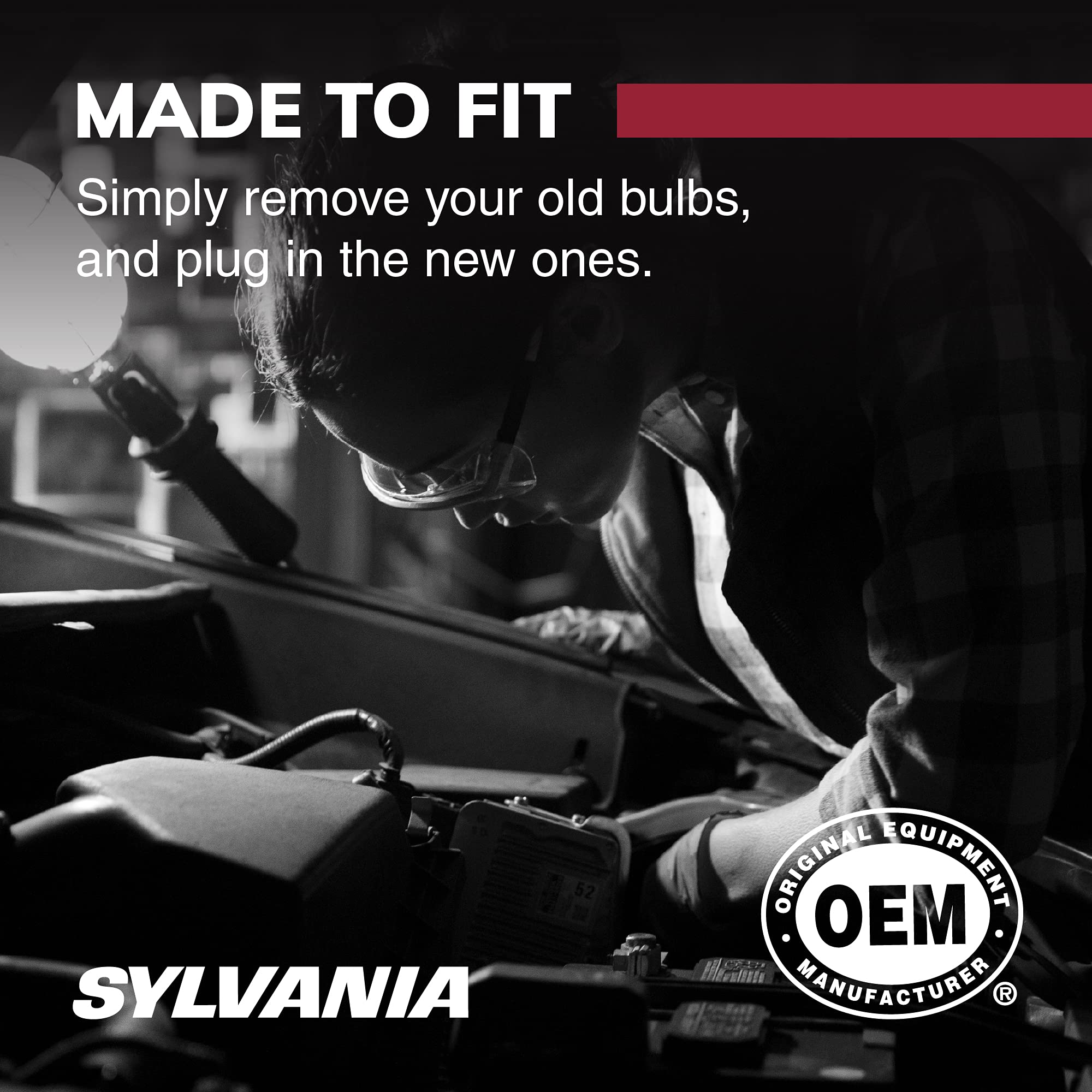SYLVANIA 921 Long Life Miniature Bulb - White - 2 Count - Ideal for Interior Lighting, Cargo & License Plate