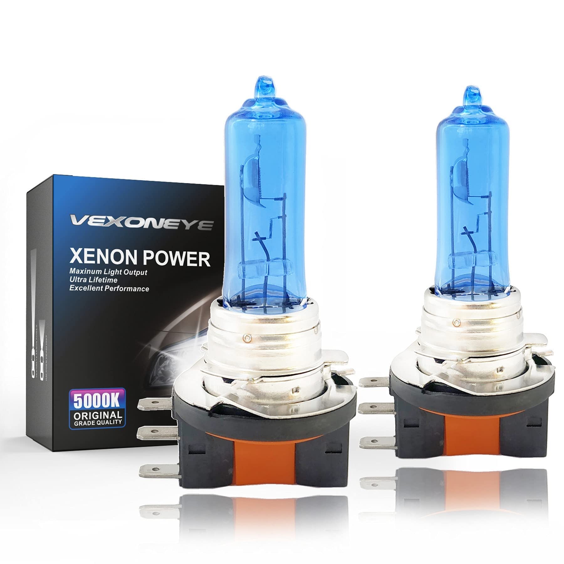 Vexoneye H15 Halogen Headlight Bulb H15 12V 15/55W Lights Headlamp For A6 Tiguan Golf Gti Edge