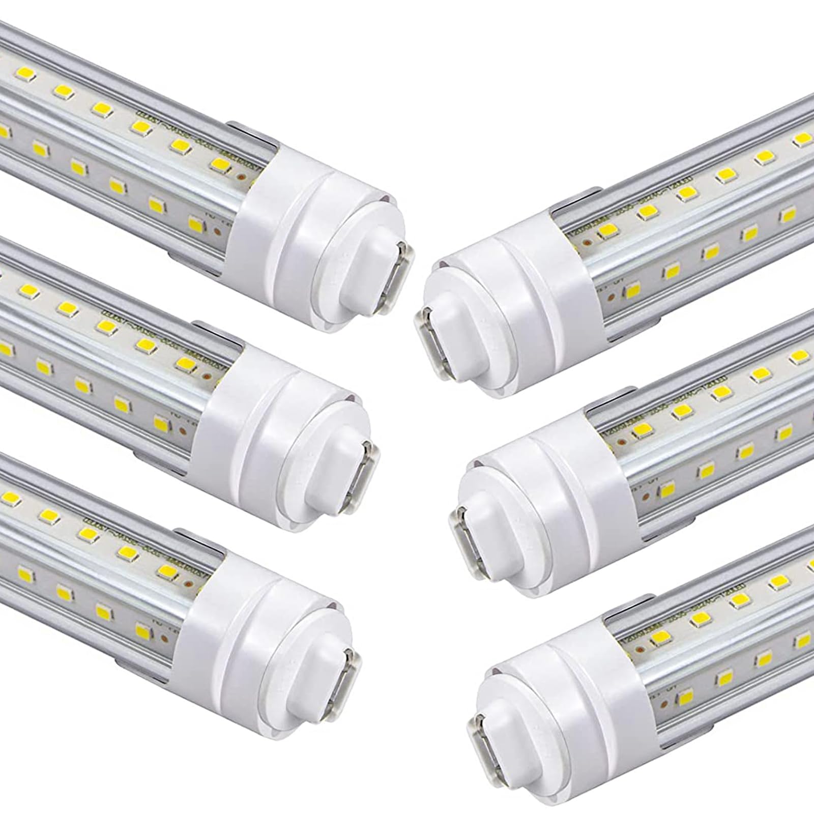 Gocuces 4Ft T8 Led Tube Lights,36W 3600Lm,Daylight White 5000K,R17D Base,45.8 Inches End To End,60W F48T12 Cw Ho Fluorescent Bul